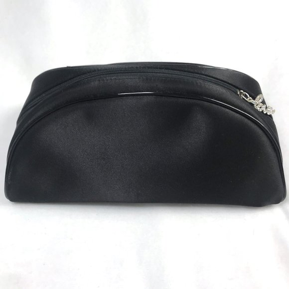 NWT Dior Half Moon Crystal embelised Silk bag - Picture 7 of 11